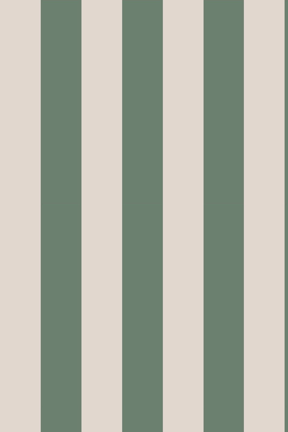 Children's wallpaper striped green, removable wallpaper stripes kids