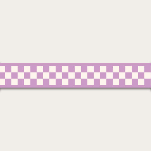 Wallpaper Border Blocks - Purple