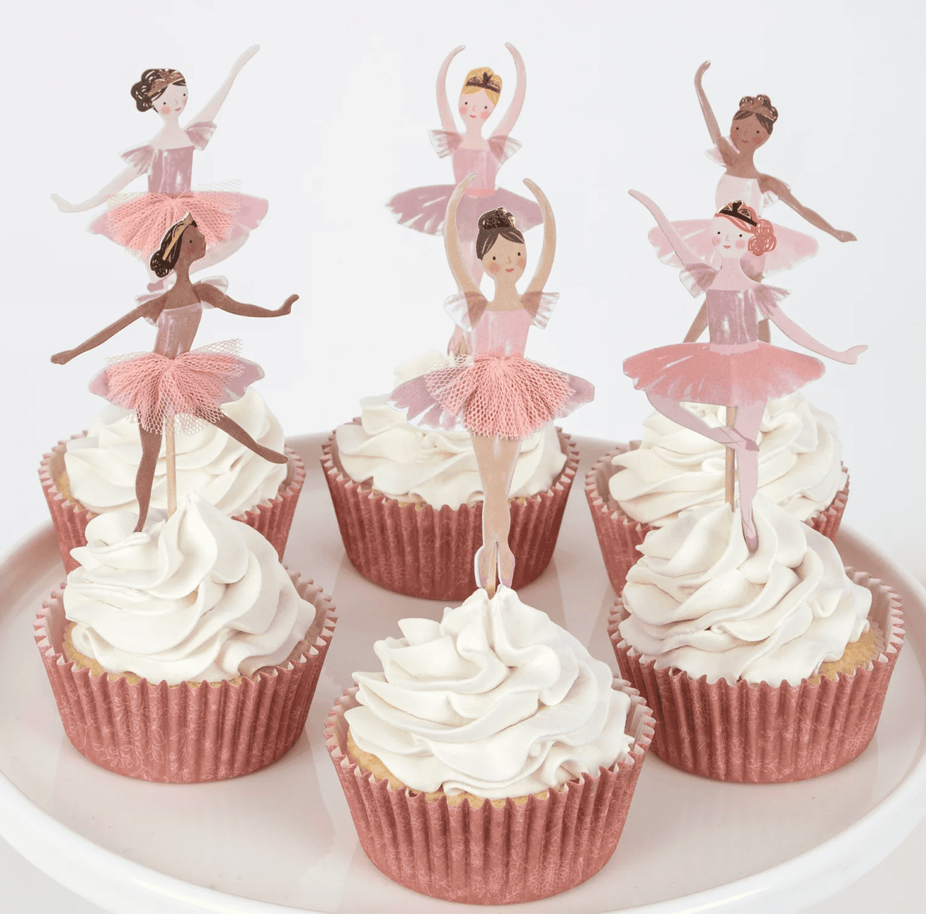 Ballerina cupcake kit