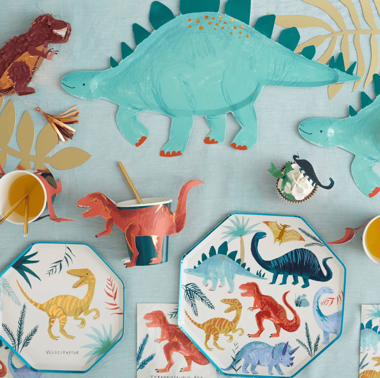 Dinosaurus plates XL