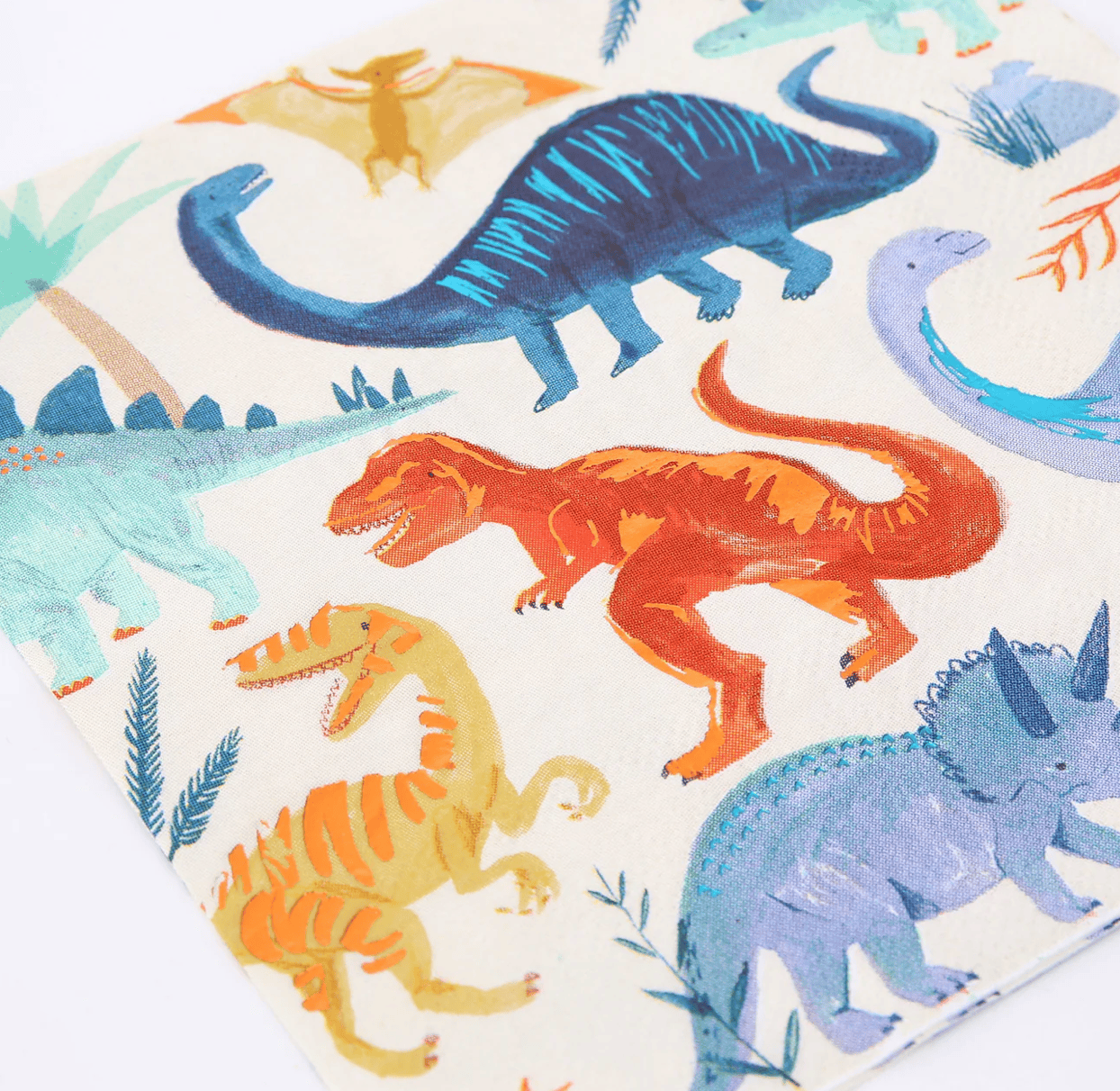 Dinosaurus napkins