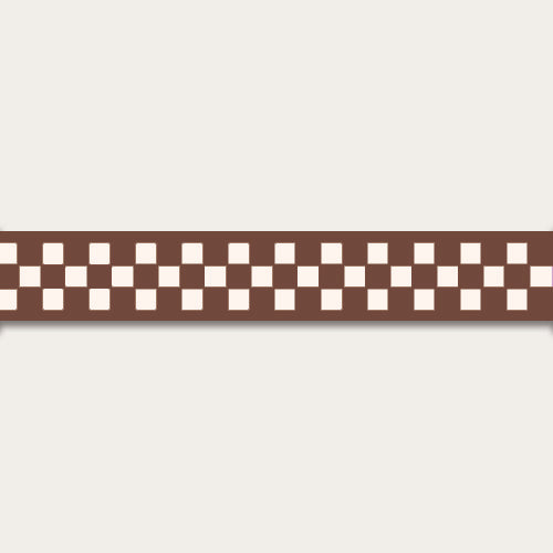Wallpaper Border Blocks - Chocolate