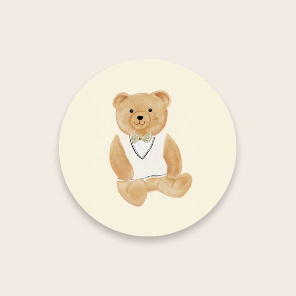 Closing seal Teddy bear