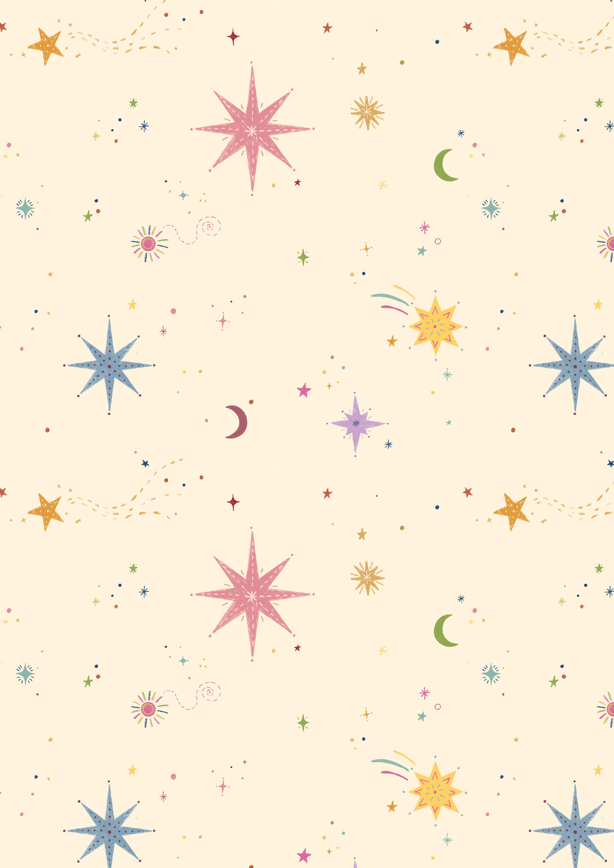 wallpaper girls stars galaxy wallpapers for kids nursery decoration