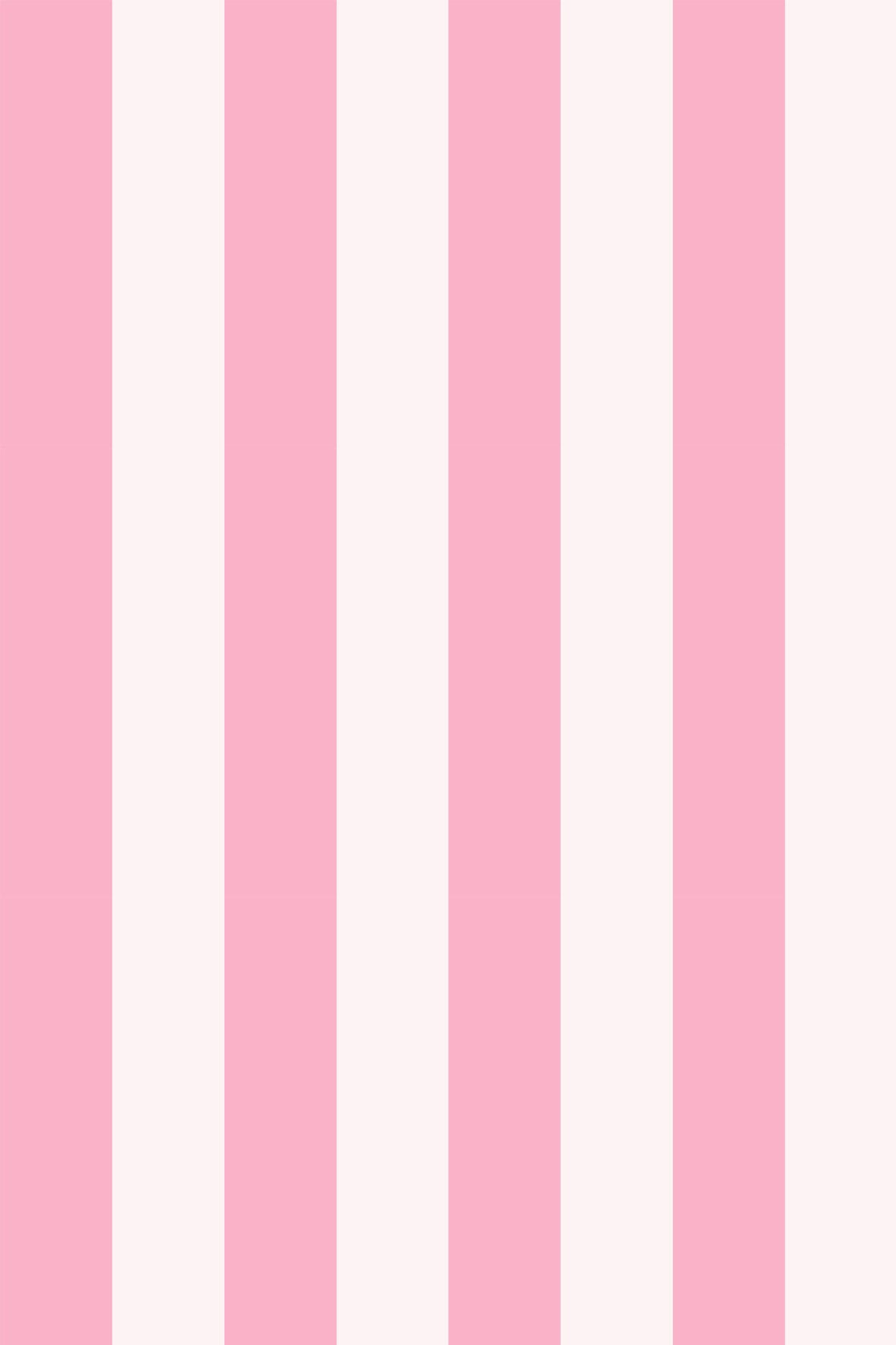 Striped wallpaper pink