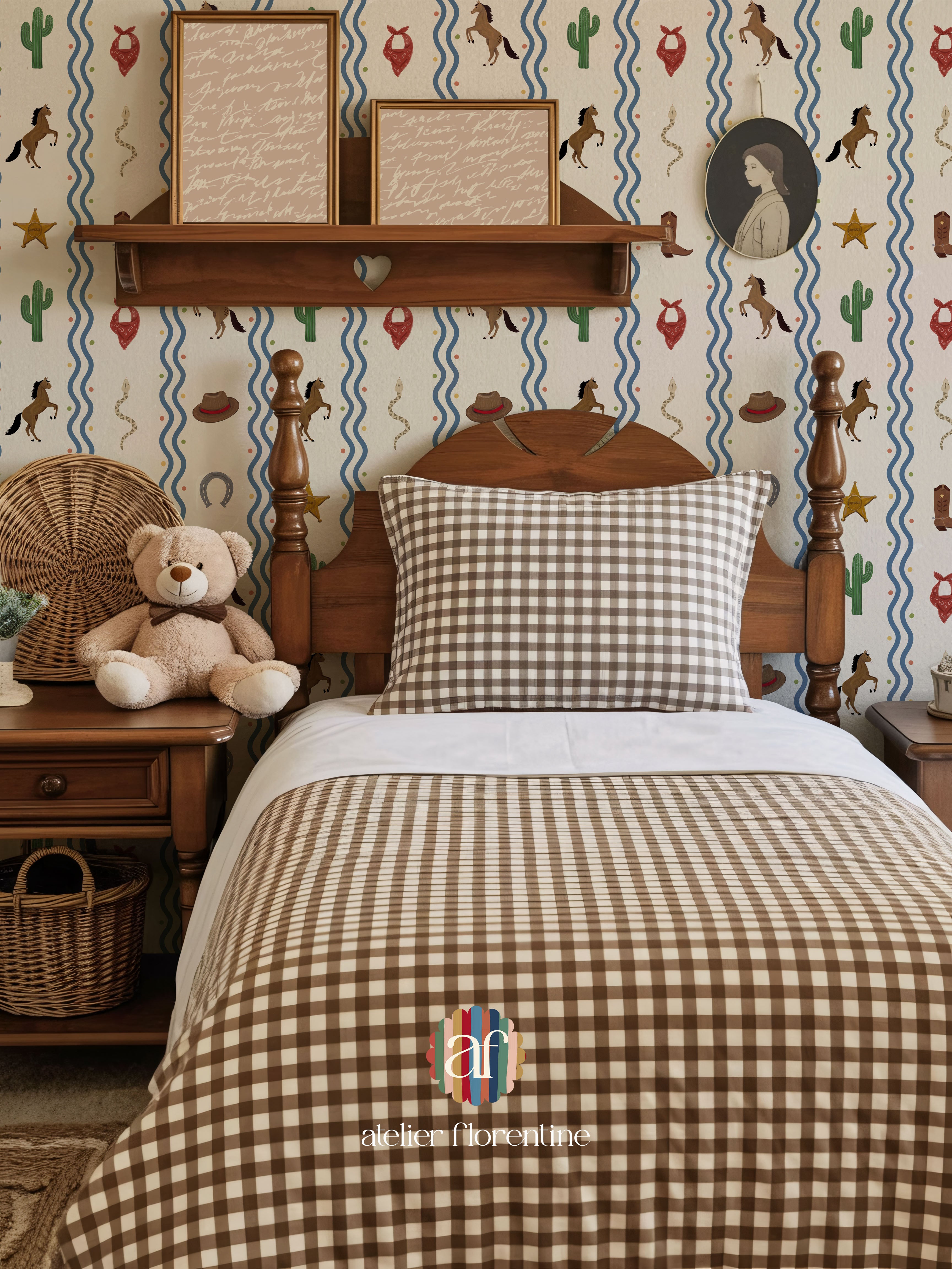 cowboy wallpaper for boys room nursery and kids rooms wallpapers