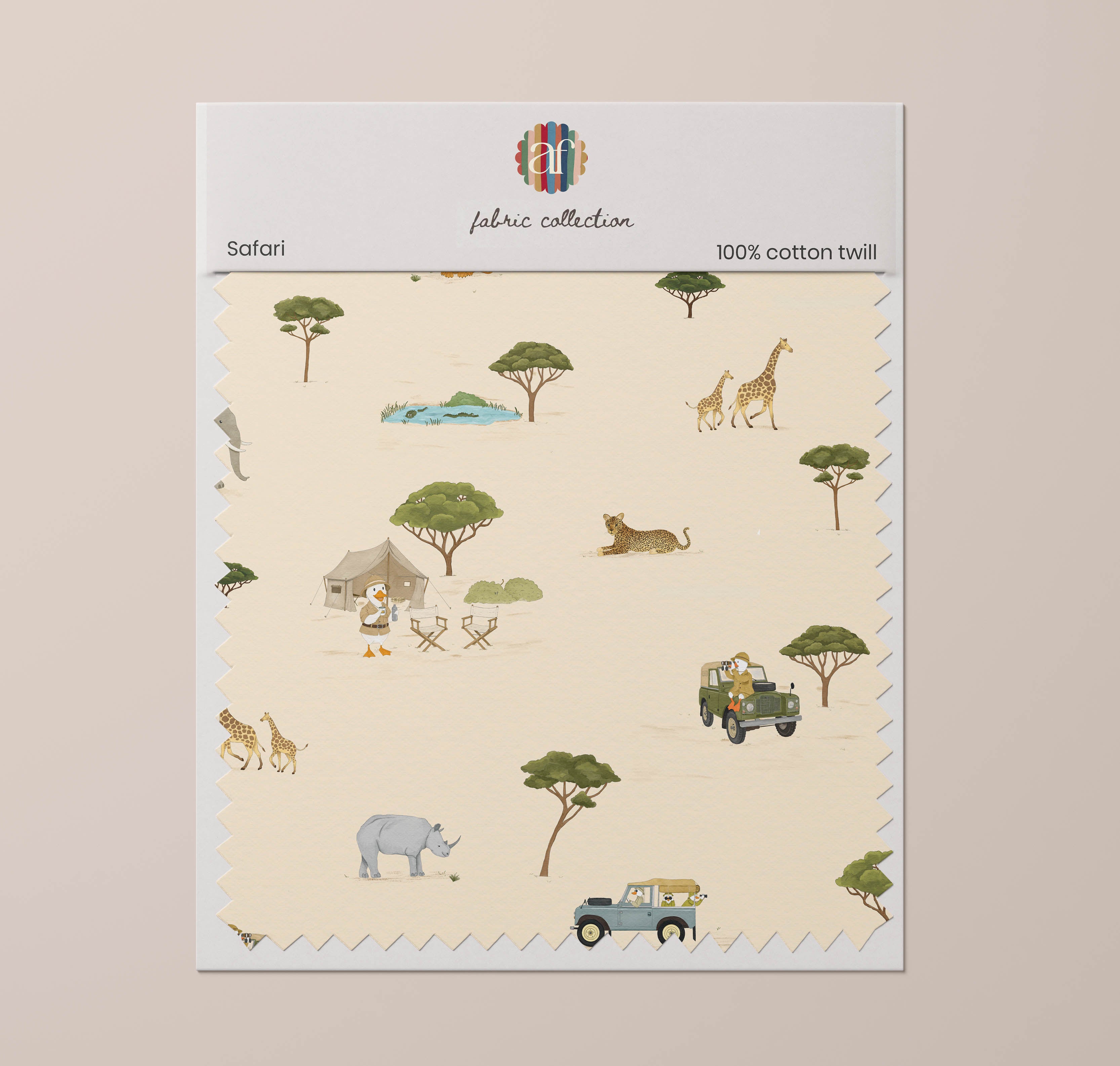 Safari Fabric for Kids