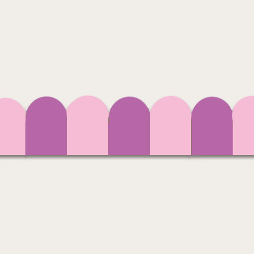 Scalloped Wallpaper border - Circus