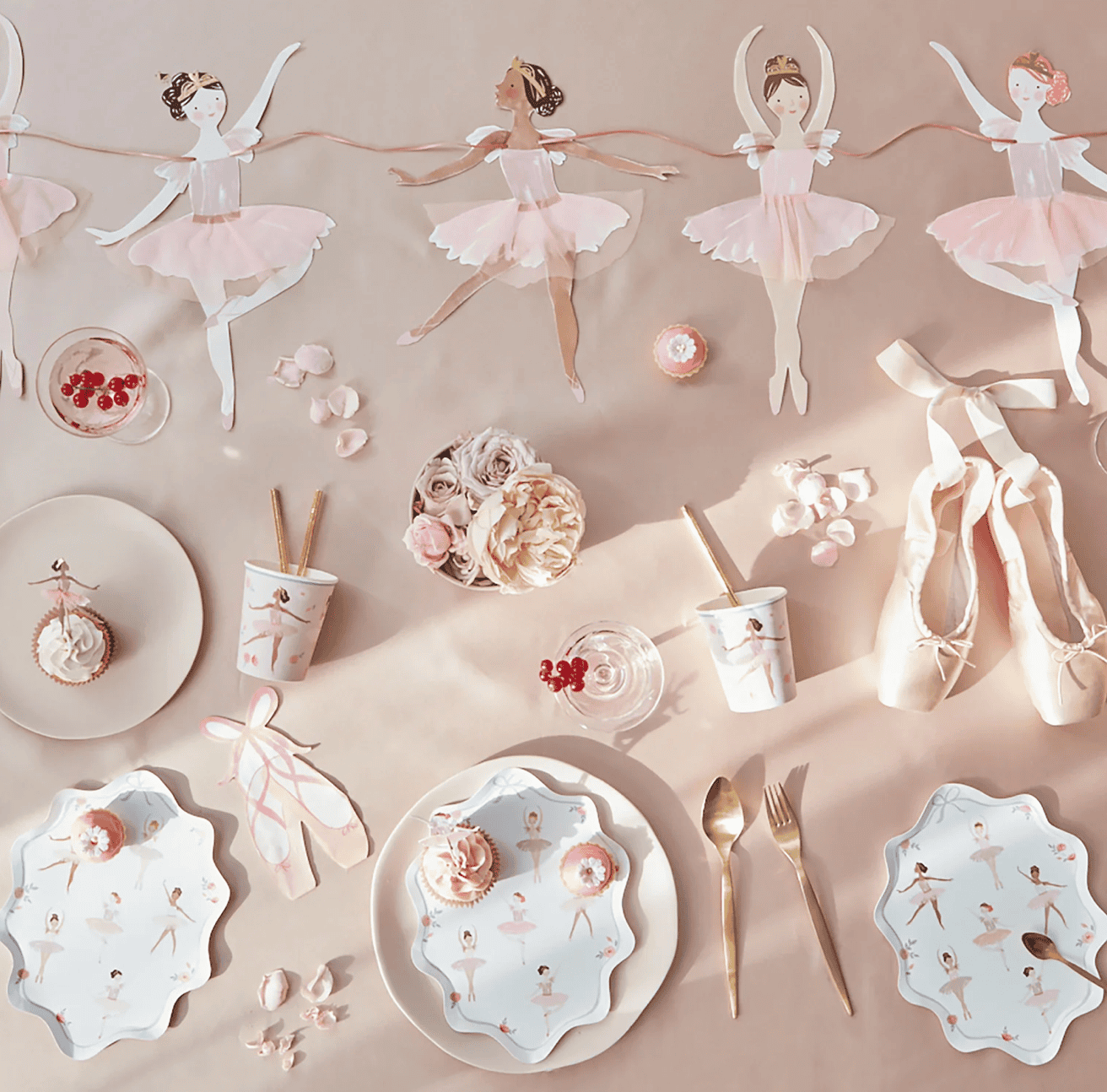 Meri Meri Ballerina plates