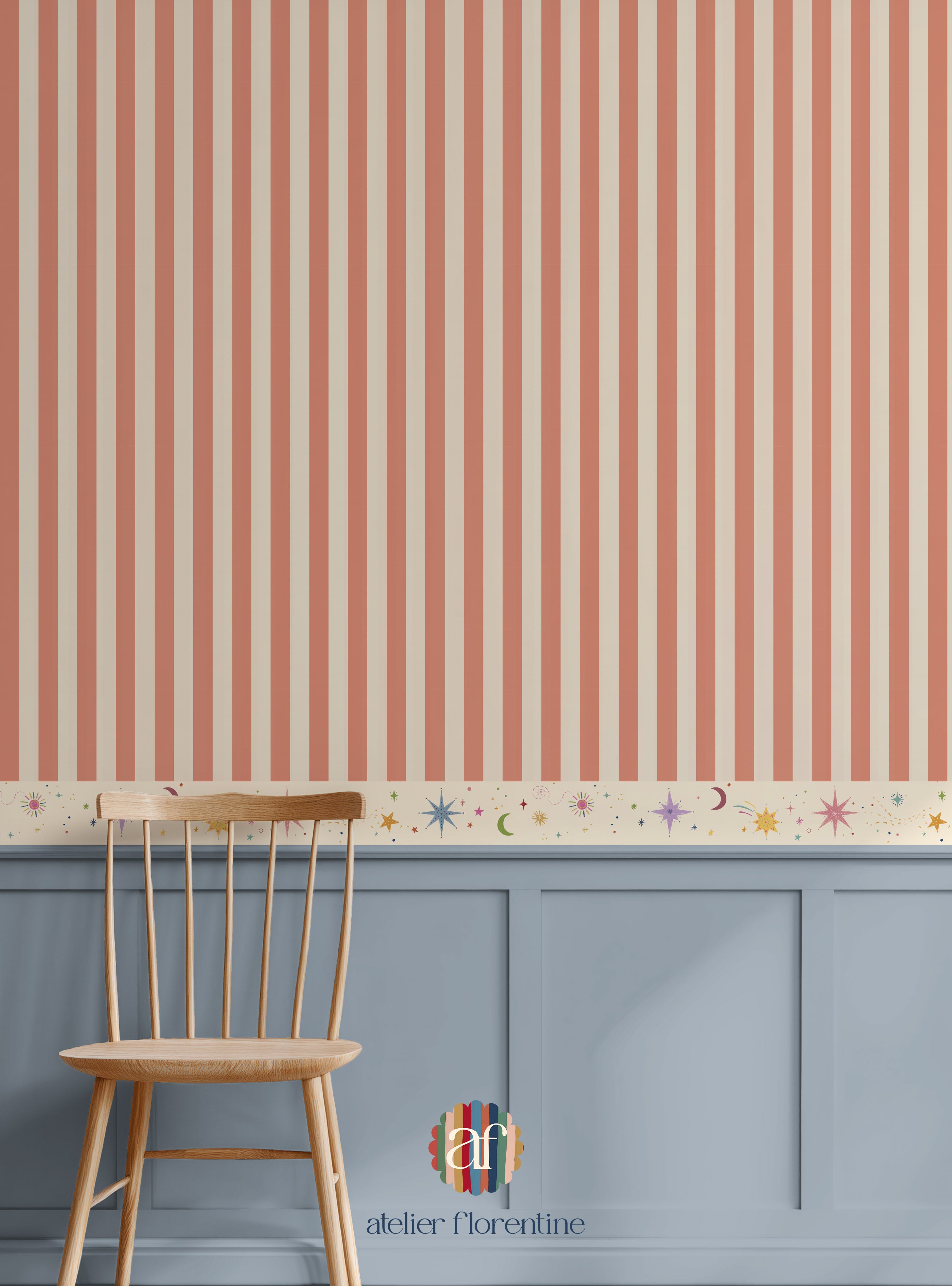 peel and stick wallpaper border children's decor nursery decoration wallpapers stars galaxy