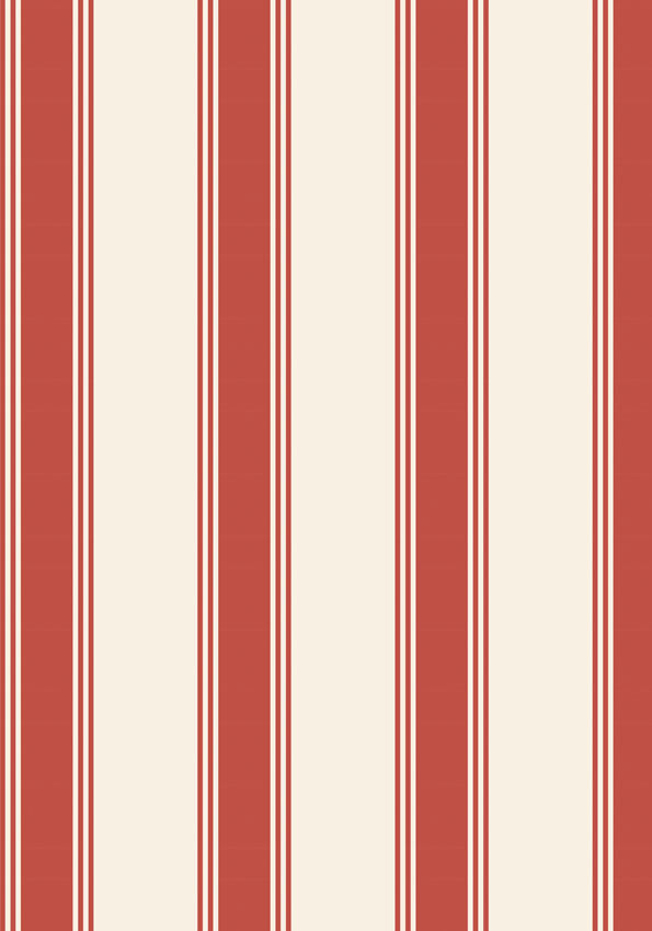 Red striped wallpaper children's wallpapers for kids and nursery 