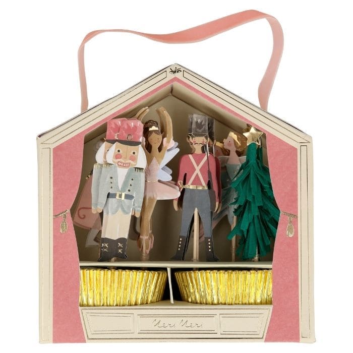 Meri Meri Nutcracker Cupcake Kit